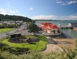 Helipad at Paihia Wharf